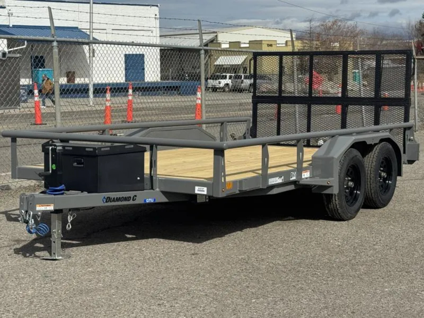 New 2027 Diamond C GTU 83"x14' - 7K UTV Utility Trailer