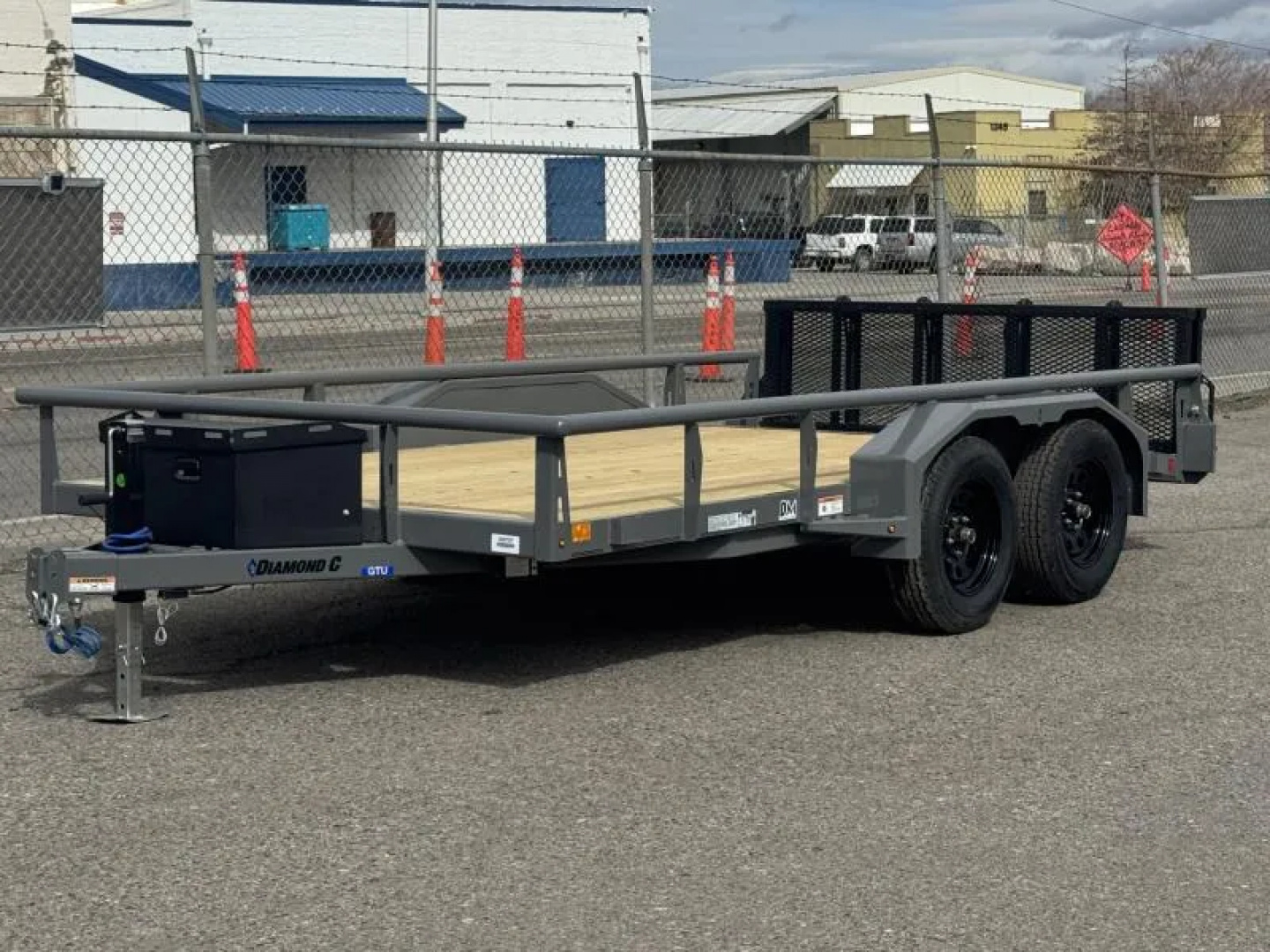 New 2027 Diamond C GTU 83"x14' - 7K UTV Utility Trailer