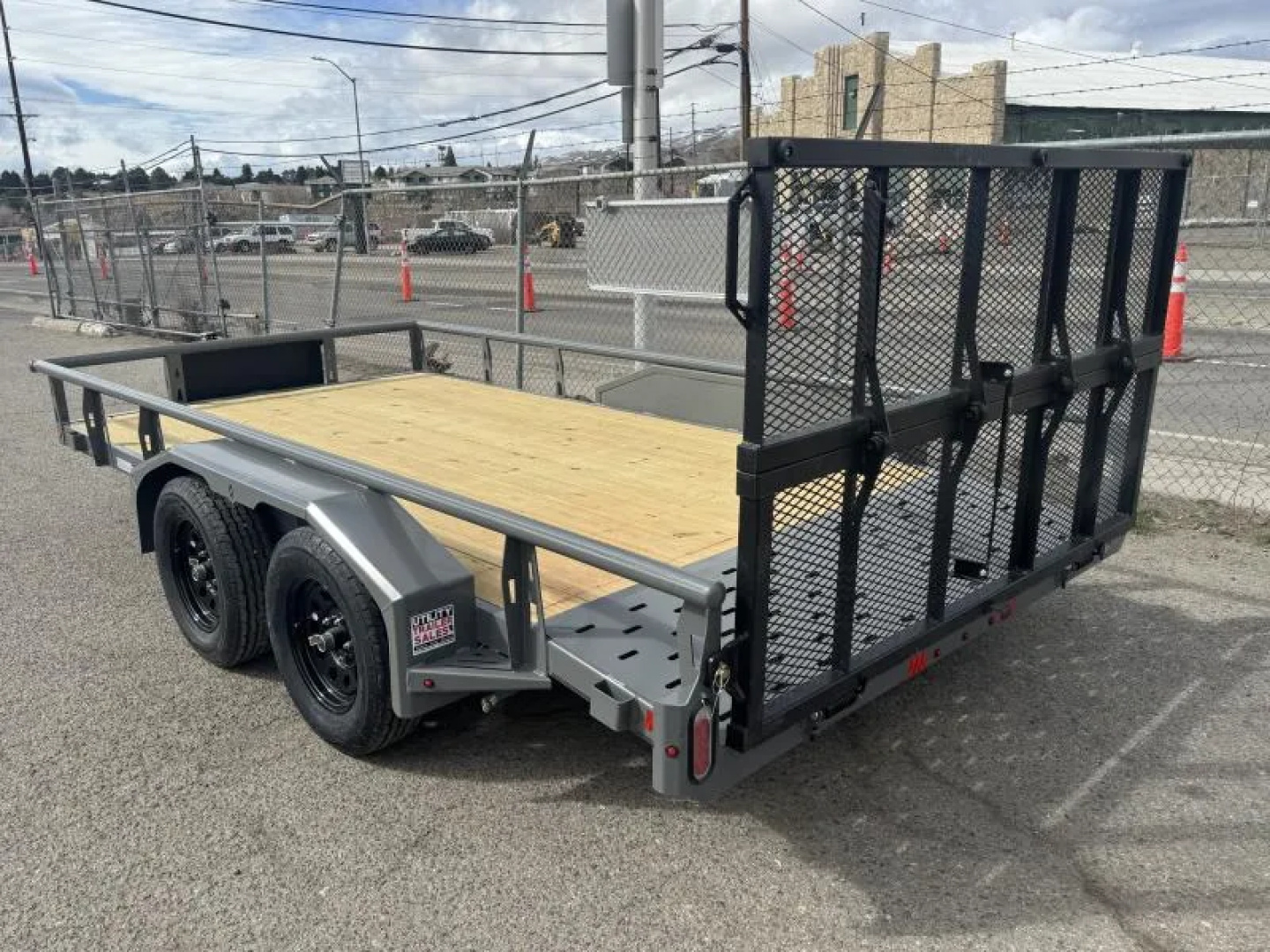 New 2027 Diamond C GTU 83"x14' - 7K UTV Utility Trailer