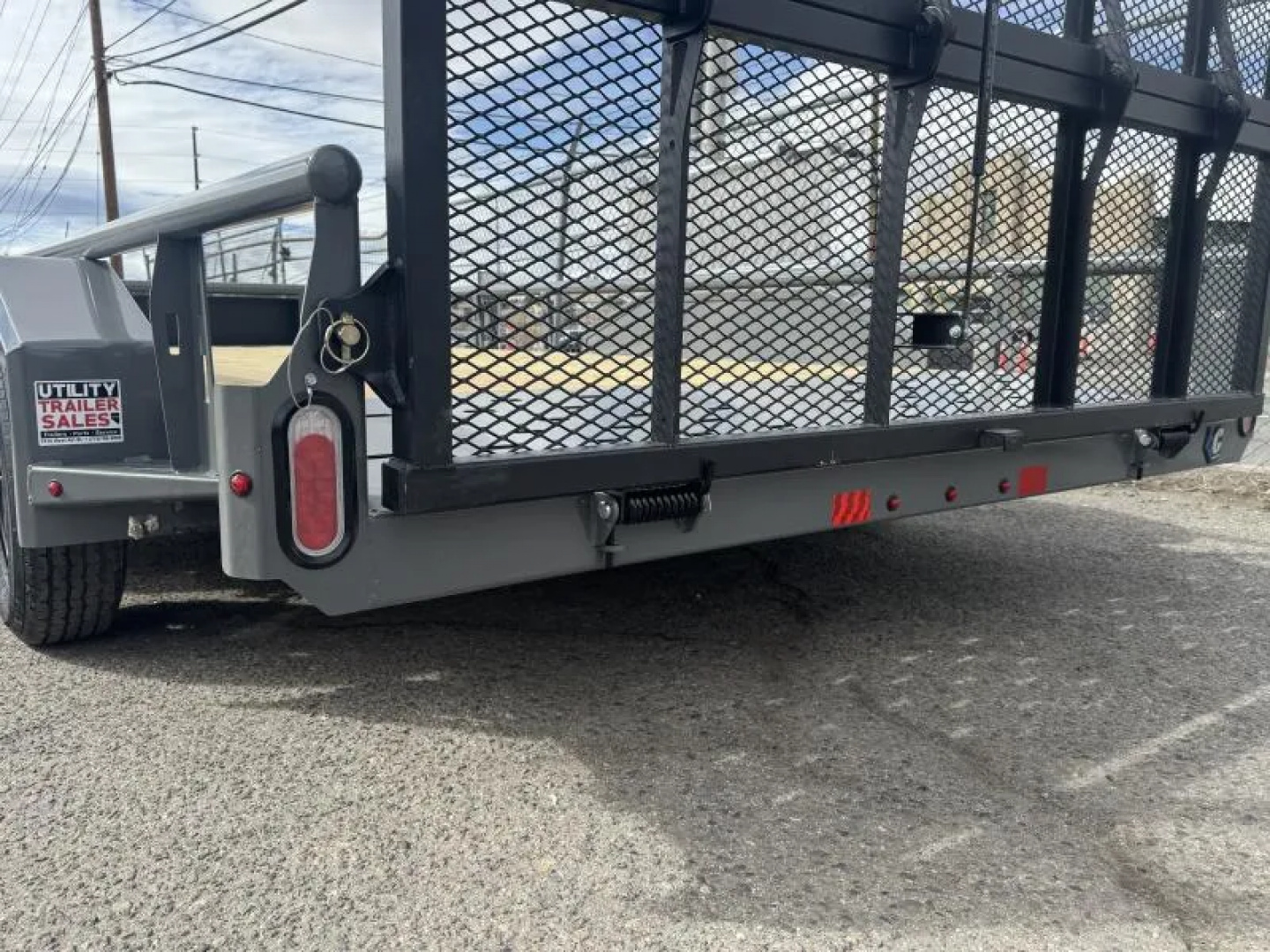 New 2027 Diamond C GTU 83"x14' - 7K UTV Utility Trailer