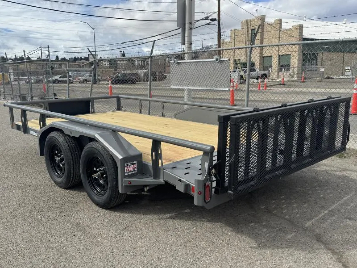 New 2027 Diamond C GTU 83"x14' - 7K UTV Utility Trailer
