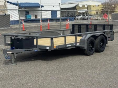 New 2027 Diamond C GTU 83"x14' - 7K UTV Utility Trailer