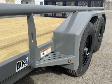 New 2027 Diamond C GTU 83"x14' - 7K UTV Utility Trailer