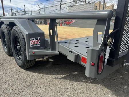 New 2027 Diamond C GTU 83"x14' - 7K UTV Utility Trailer