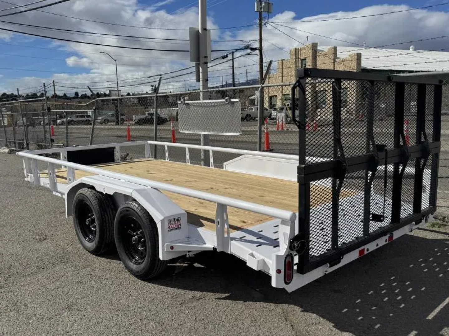 New 2026 Diamond C GTU 83"x16' - 7K UTV Utility Trailer