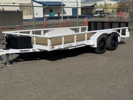 New 2026 Diamond C GTU 83"x16' - 7K UTV Utility Trailer