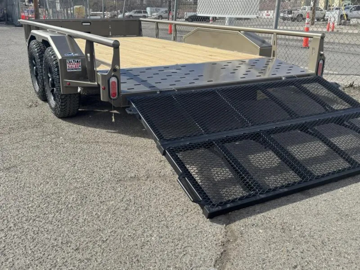 New 2027 Diamond C GTU 83"x14' Venture Edition - 7K UTV Utility Trailer