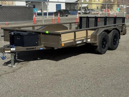 New 2027 Diamond C GTU 83 x14' Venture Edition - 7K UTV Utility Trailer