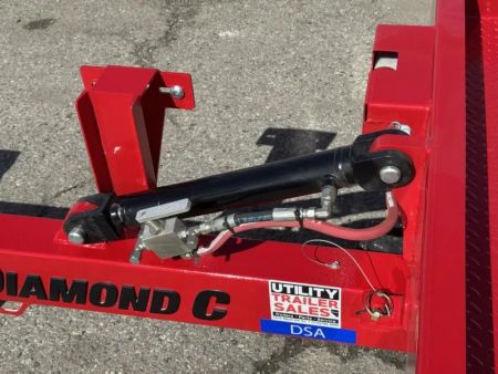 New 2026 Diamond C DSA 59"x10' - 7K Scissor Lift Tilt Trailer