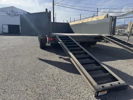 New 2027 Diamond C LPT 14' 7 GA. - 15.5K Telescopic Dump Trailer