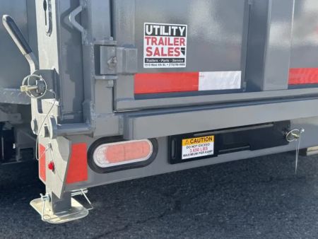 New 2027 Diamond C LPT 14' 7 GA. - 15.5K Telescopic Dump Trailer