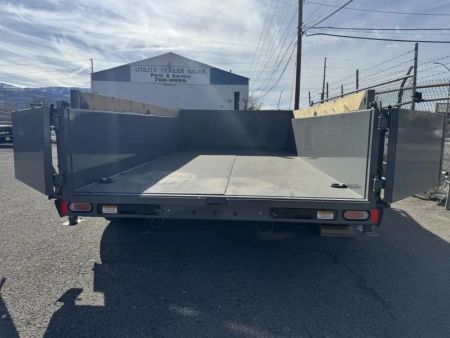 New 2027 Diamond C LPT 14' 7 GA. - 15.5K Telescopic Dump Trailer
