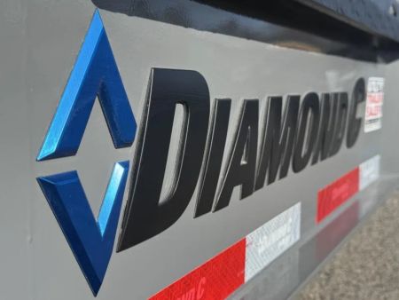 New 2027 Diamond C LPT 14' 7 GA. - 15.5K Telescopic Dump Trailer