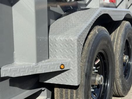 New 2027 Diamond C LPT 14' 7 GA. - 15.5K Telescopic Dump Trailer