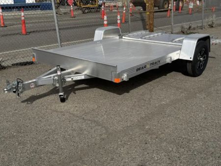 New 2026 Bear Track BTU76144F 76"x12' - 3.5K Aluminum Utility Trailer