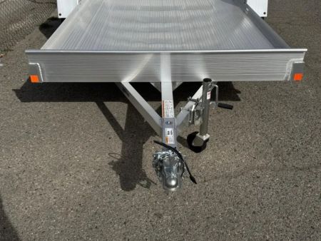 New 2026 Bear Track BTU76144F 76"x12' - 3.5K Aluminum Utility Trailer