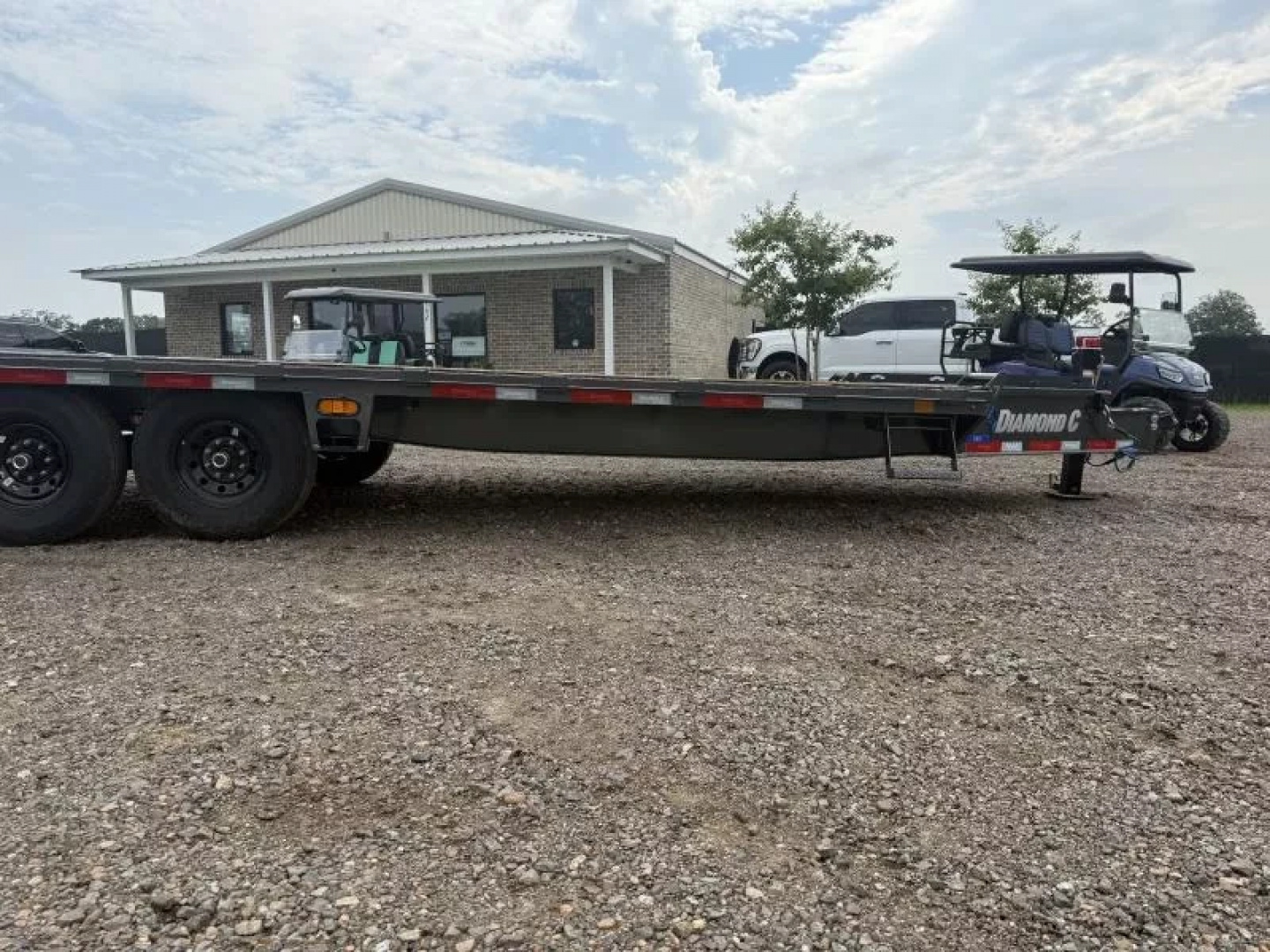 New 2025 Diamond C Trailers DEC207 Equipment Trailer