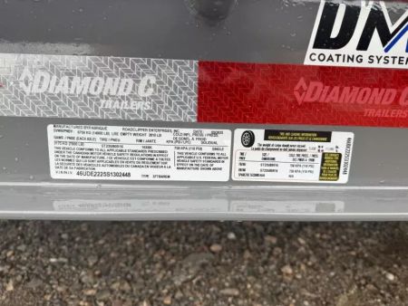 New 2025 Diamond C Trailers LPX207 Equipment Trailer