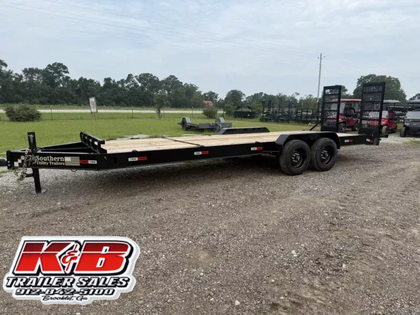 New 2025 Southern Utility 7x24TA Equipment Trailer