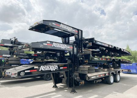 New 2026 Anderson 105x29' Fifth Wheel 20T Tilt Commercial Series