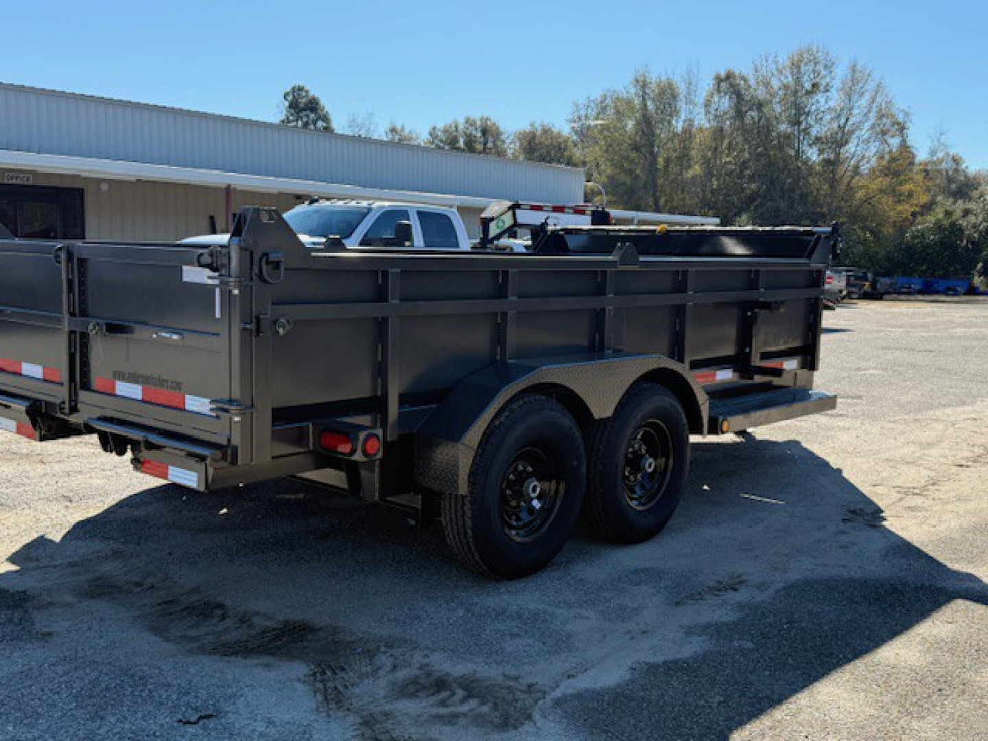 New 2026 Anderson 7x16x2' 14k Dump Trailer