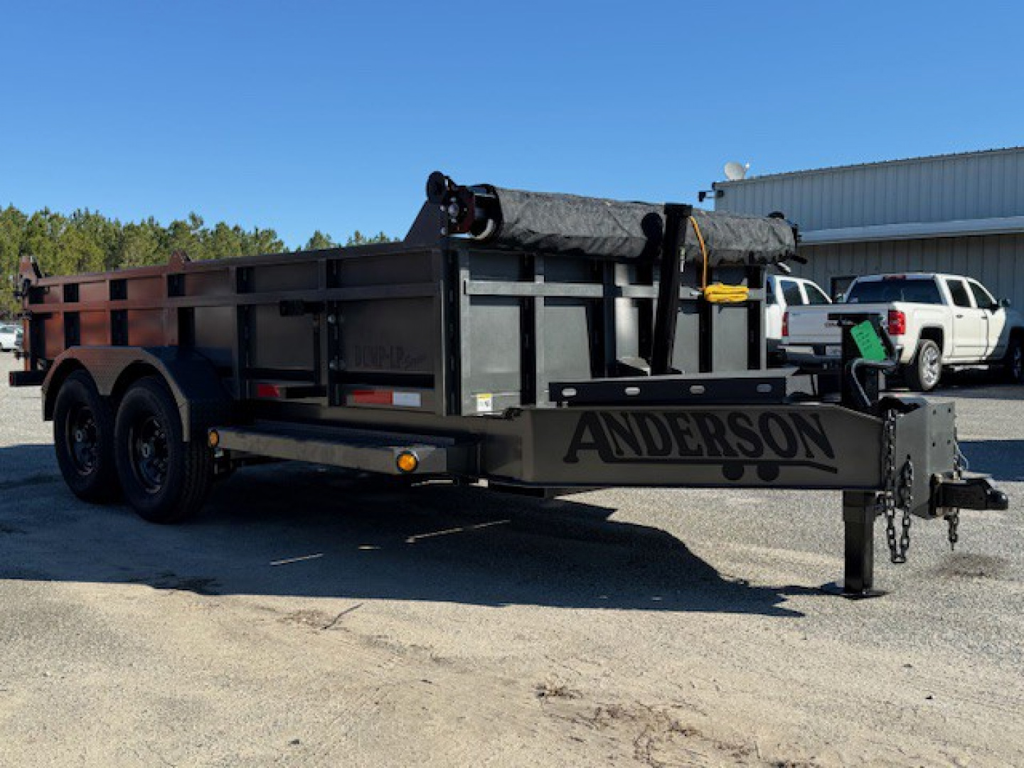 New 2026 Anderson 7x16x2' 14k Dump Trailer
