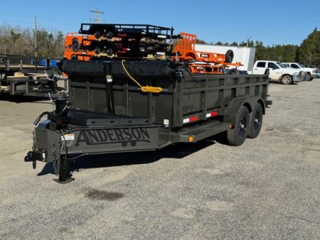 New 2026 Anderson 7x16x2' 14k Dump Trailer
