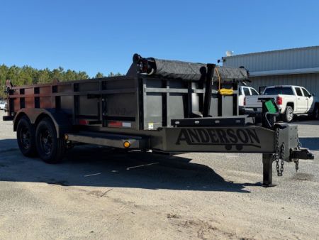 New 2026 Anderson 7x16x2' 14k Dump Trailer