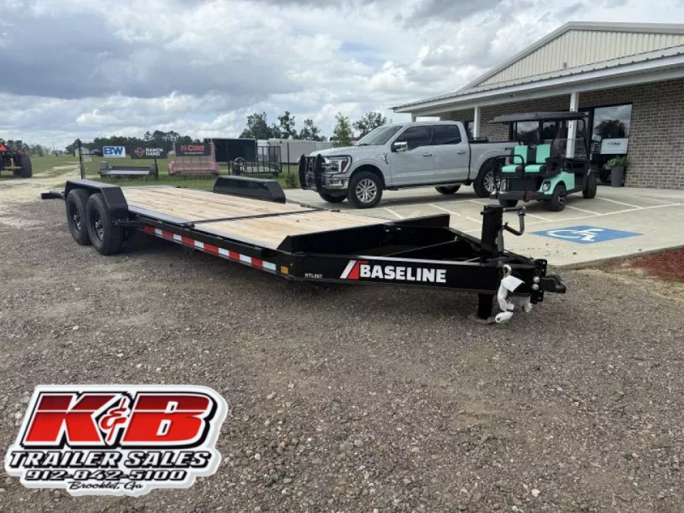 New 2025 Baseline HTL207 Equipment Trailer