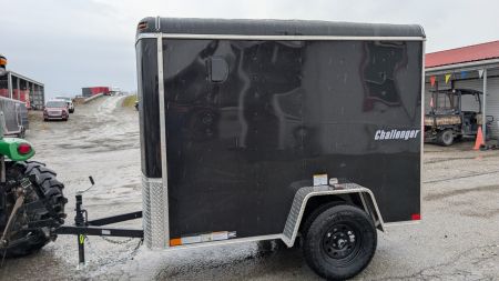 New 2026 Homesteader 5x8 Challenger Cargo Trailer w/ Ramp Door