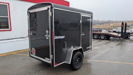 New 2026 Homesteader 5x8 Challenger Cargo Trailer w/ Ramp Door