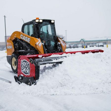 New BXP16408 - BOSS SNOWPLOW BOX PLOW W/RUBBER CUTTING EDGE 8'