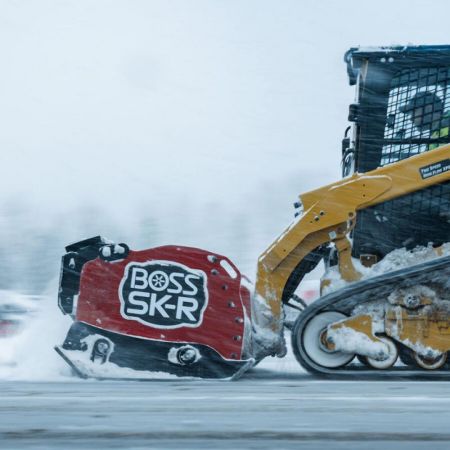 New BXP16408 - BOSS SNOWPLOW BOX PLOW W/RUBBER CUTTING EDGE 8'