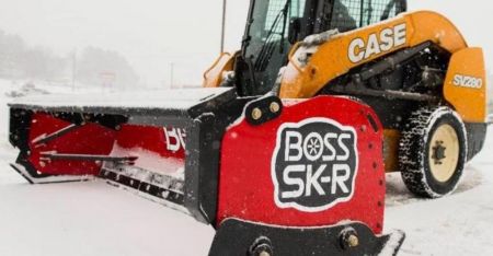 New BXP16506 - BOSS SNOWPLOW BOX PLOW W/RUBBER CUTTING EDGE 6'