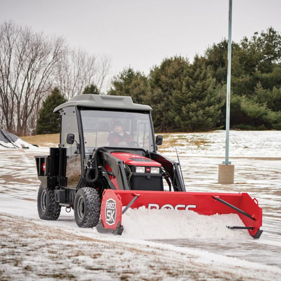 New BXP16508 - BOSS SNOWPLOW 8' SKID STEER BOX PLOW