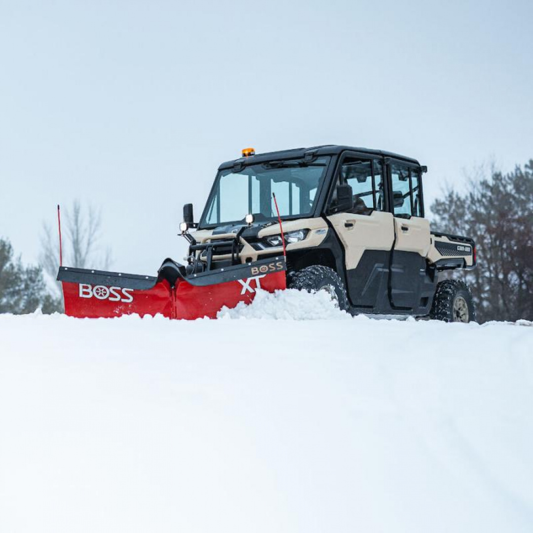 New MSC12480 - BOSS SNOWPLOW 6'6'' STEEL UTV V-XT, (UTV-ATV)