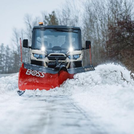New MSC12480 - BOSS SNOWPLOW 6'6'' STEEL UTV V-XT, (UTV-ATV)