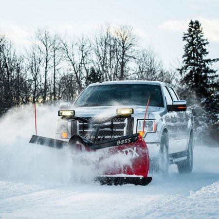 New MSC18800 - BOSS SNOWPLOW 7'6'' HTX V-PLOW for 1/2 ton