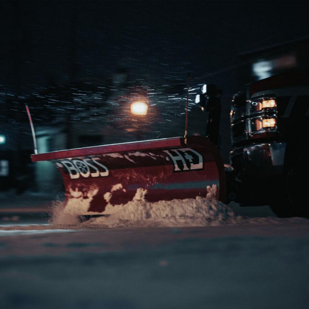 New STB07738 - BOSS SNOWPLOW 10'0'' STRAIGHT HEAVY DUTY WITH COLD FRONT