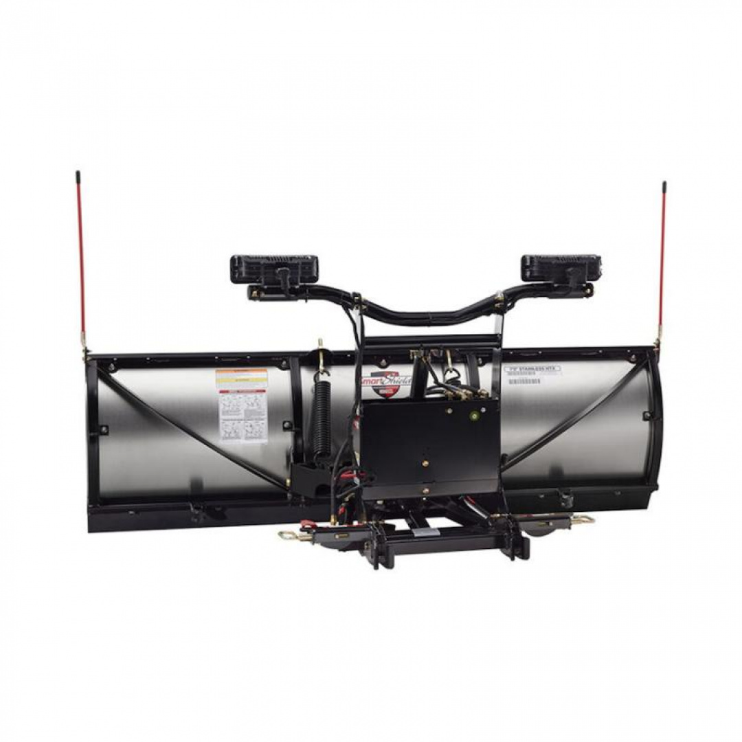 New STB18978 - BOSS 7'6" STRAIGHT BLADE STAINLESS STEEL HTX PLOW SL3, 1/2 ton