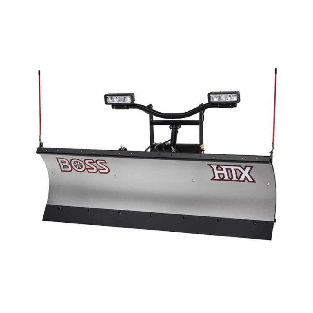 New STB18978 - BOSS 7'6" STRAIGHT BLADE STAINLESS STEEL HTX PLOW SL3, 1/2 ton
