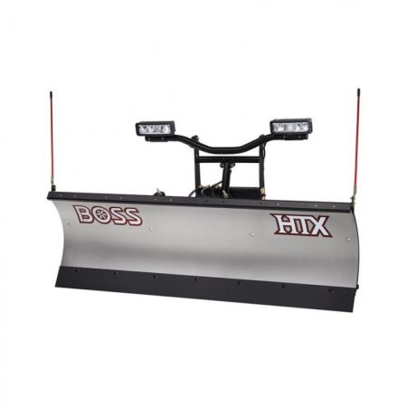 New STB18978 - BOSS 7'6  STRAIGHT BLADE STAINLESS STEEL HTX PLOW SL3, 1/2 ton
