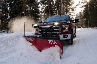 New STB18978 - BOSS 7'6" STRAIGHT BLADE STAINLESS STEEL HTX PLOW SL3, 1/2 ton