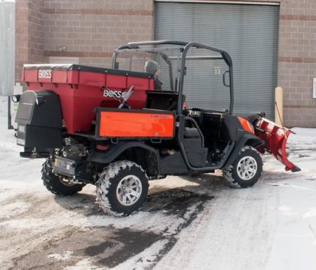 New BOSS SNOWPLOW VBX3000 SALT SPREADER, (UTV-ATV)