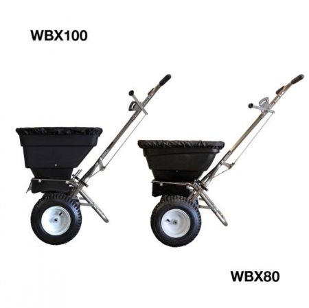 New BOSS WBX28100 WALK BEHIND Salt Spreader