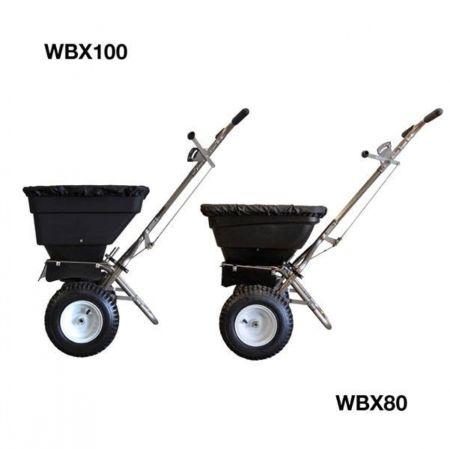 New BOSS WBX28080 WALK BEHIND Salt Spreader