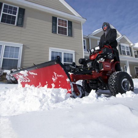 New 2026 BOSS SNOWPLOW 5'0'' STRAIGHT BLADE POLY UTV PLOW (UTV-ATV)