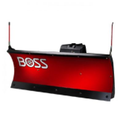 New 2026 BOSS SNOWPLOW 5'0'' STRAIGHT BLADE POLY UTV PLOW (UTV-ATV)