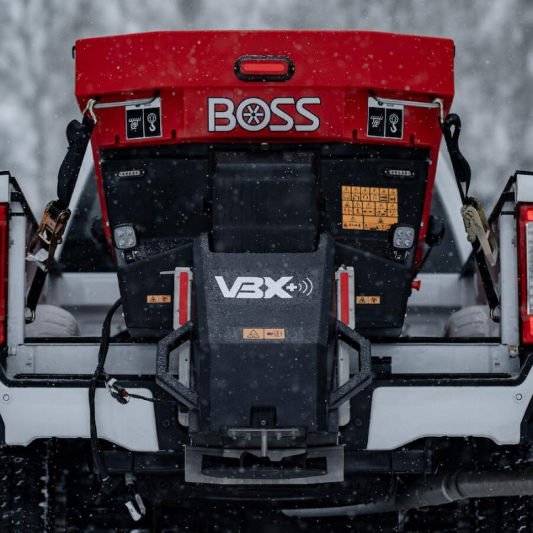 New BOSS VBX6500+ V-BOX SALT SPREADER
