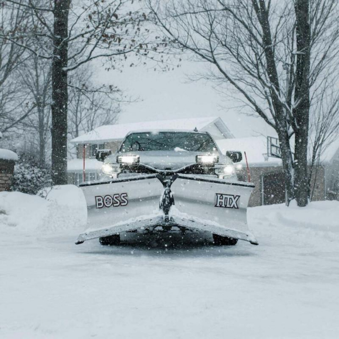 New 2026 BOSS 7'6'' STAINLESS STEEL, HTX V-PLOW SL3, 1/2 ton